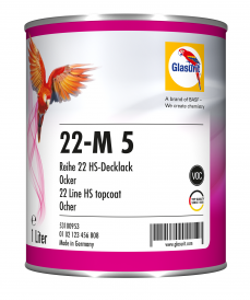 Lak vrchný 22-M 05 1L/bal.