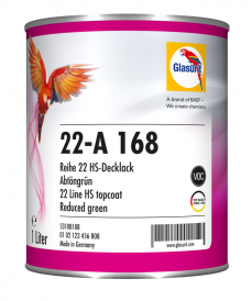 Lak vrchný 22-A 168 1L/bal.