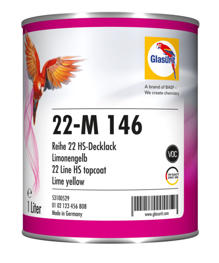 Lak vrchný 22-M 146 1L/bal.